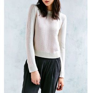 Urban Outfitters Silence+Noise Herringbone Pullover Sweater